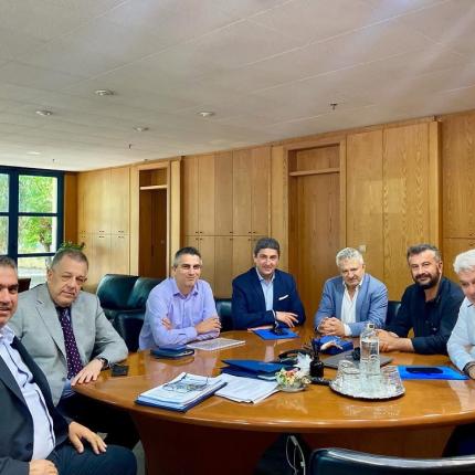 Ο ΔΗΜΟΣ ΦΑΙΣΤΟΥ στο Υπουργείο Υποδομών και Μεταφορών