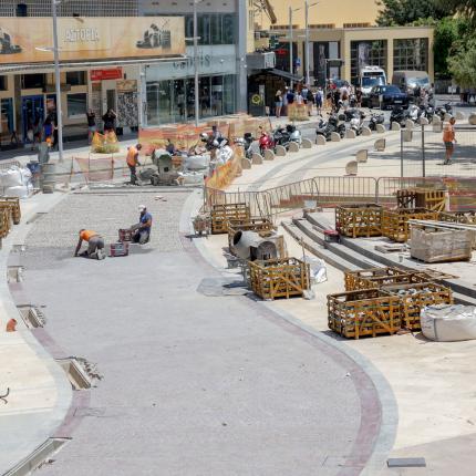 πλατεία ελευθερίας έργα