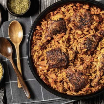 γιουβέτσι, κριθαράκι, κρέας