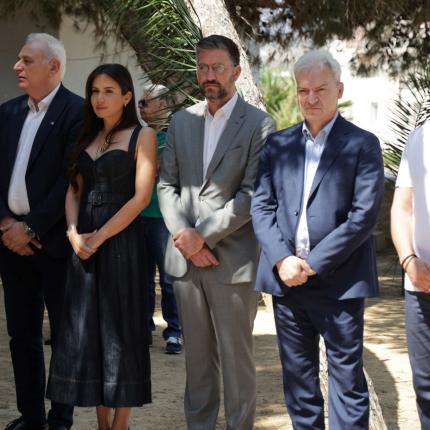 Τη μνήμη των 62 Μαρτύρων τίμησαν οι Δήμοι Ηρακλείου και Μαλεβιζίου