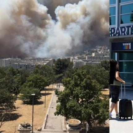 Φωτιά στη Μασσαλία