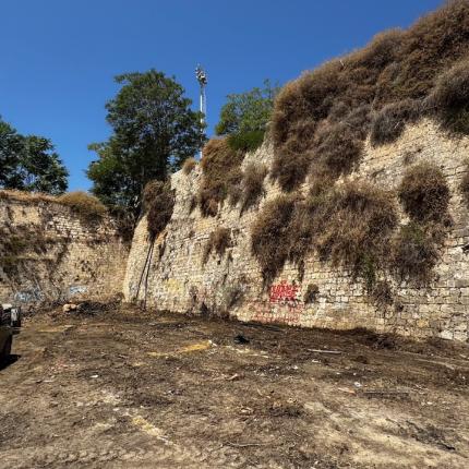 φωτιά ενετικά τείχη