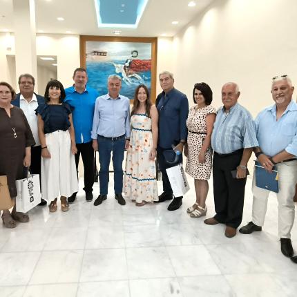 Παγκόσμιο Συμβούλιο Κρητών με Σ.Αρναουτάκη