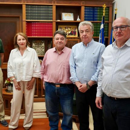 Συνάντηση του Περιφερειάρχη Κρήτης με εκπροσώπους των Γεωτεχνικών Υπαλλήλων
