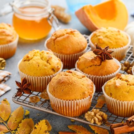 muffins, κολοκύθα