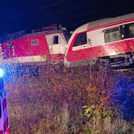 Σλοβακία - σύγκρουση τρένων 