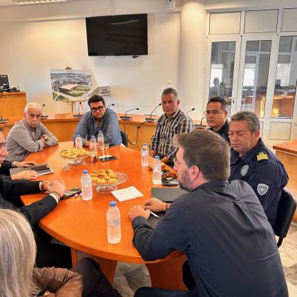 σύσκεψη για Αλιευτικό Καταφύγιο Ροδιάς στην Παντάνασσα