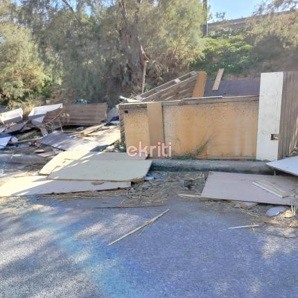 γιόφυρο σκουπίδια