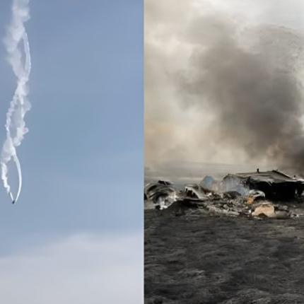 Συντριβή τουρκικού μεταγωγικού C-130