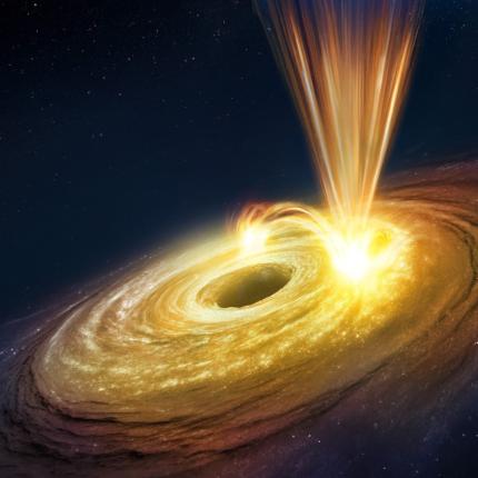 έκρηξη μαύρη τρύπα