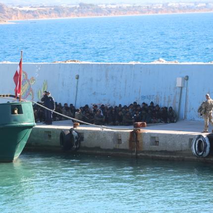 Μετανάστες Αγία Γαλήνη