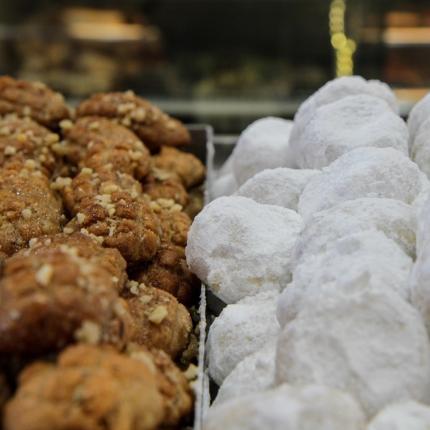 κουραμπιέδες - μελομακάρονα 