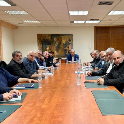 	Συνάντηση του Υπουργού Ανάπτυξης με τους εκπροσώπους των λαϊκών αγορών