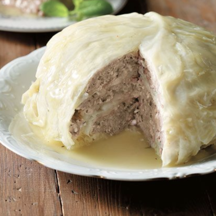 λουκάνικα, λάχανο