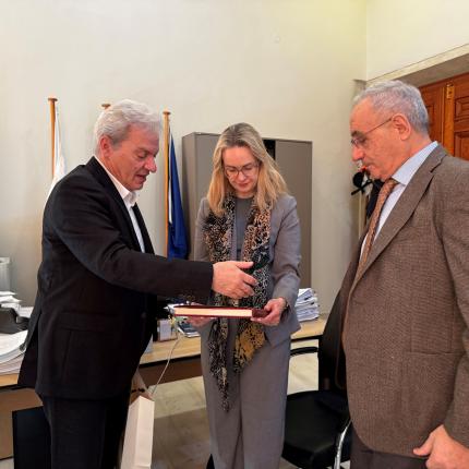 Συνάντηση του Δημάρχου Ηρακλείου με την Πρέσβειρα της Ιρλανδίας