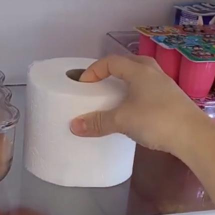 χαρτι υγειας στο ψυγειο