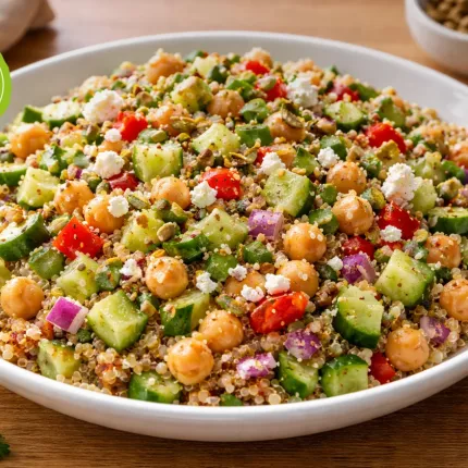 σαλάτα, ρεβίθια