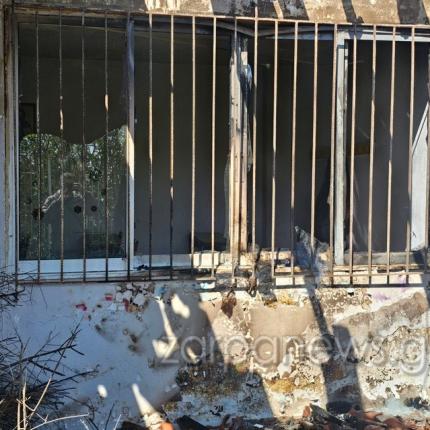 Ζημιές από φωτιά σε σχολείο