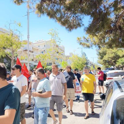 απεργια οικοδομων 