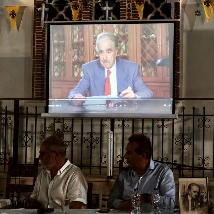 εκδήλωση τιμής στον Μενέλαο Παρλαμά