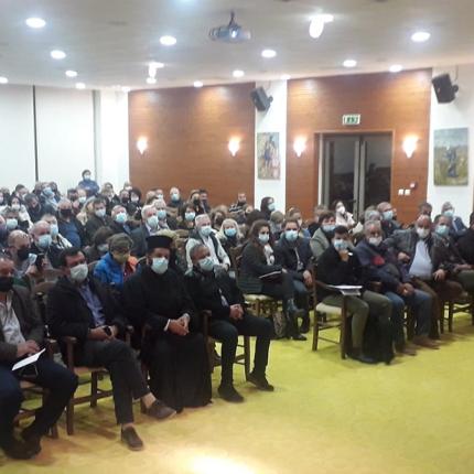 Πλήθος κόσμου στην ενημερωτική εκδήλωση