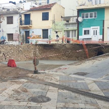 Το παλιό οικόπεδο θα γίνει χώρος αναψυχής.