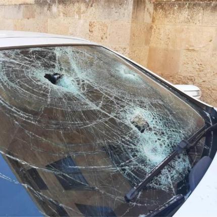ζημιές αυτοκίνητο αστυνομικού διευθυντή