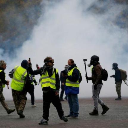 κίτρινα γιλέκα γαλλία