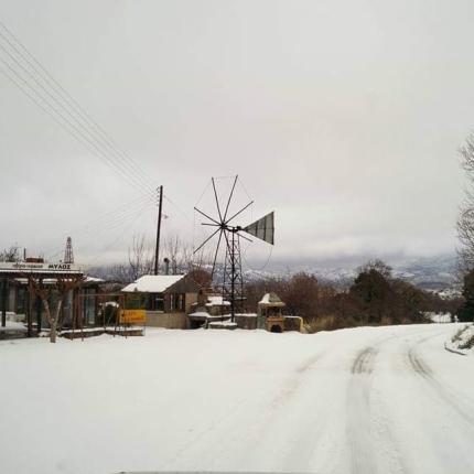 χιόνια οροπέδιο λασιθίου 2019