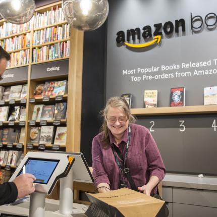 amazon βιβλιοπωλειο 