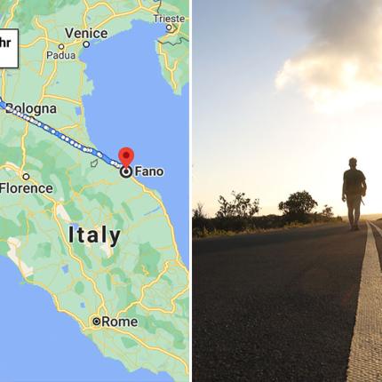 άνδρας στην Ιταλία