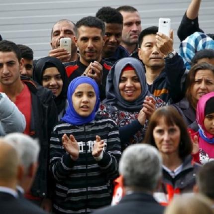 Πρόσφυγες στη Γερμανία