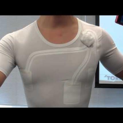 «Έξυπνα» ρούχα με νανοσωματίδια, καταγράφουν τους καρδιακούς παλμούς.