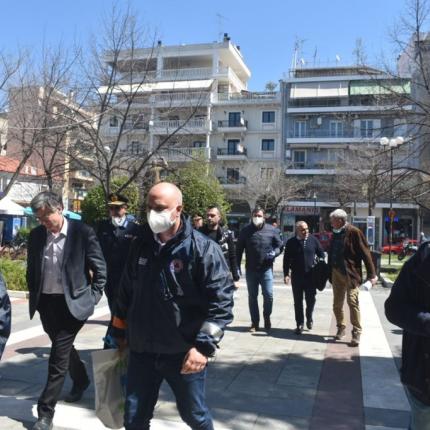 Ο Τσιόδρας στην Λάρισα