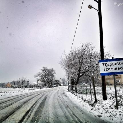 Ολοχιόνιστο το Οροπέδιο Λασιθίου