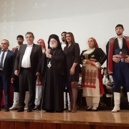 Στα πλαίσια της εκδήλωσης τιμήθηκε ο Σεβασμιώτατος Αρχιεπίσκοπος Κρήτης κ.κ. Ειρηναίος.