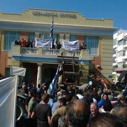 Σήμερα Πέμπτη το μεγάλο παγκρήτιο αγροτικό συλλαλητήριο στο Ηράκλειο 