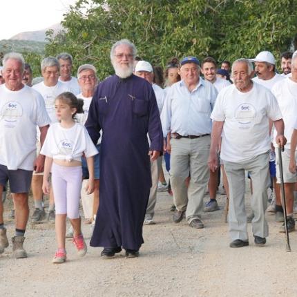 Μηνύματα και συμμετοχές  από 6 έως 96 χρονών στον Αρκάδειο Δρόμο