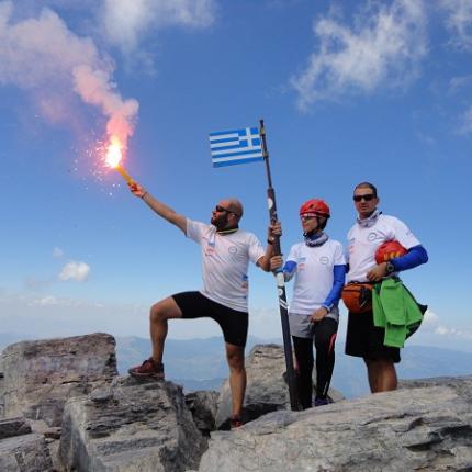 Από την Καβάλα στη Γαύδο με τα ποδήλατα και ο &quot;Αθλος&quot; έγινε πραγματικότητα 