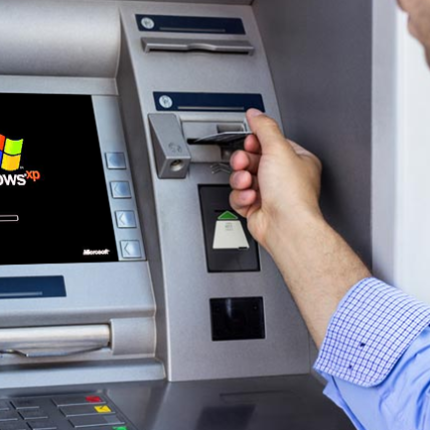Ο θάνατος των Windows XP, επηρεάζει την ασφάλεια των ATM.