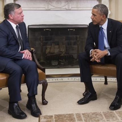 Έκτακτη συνάντηση Ομπάμα με τον βασιλιά της Ιορδανίας Αμπντάλα