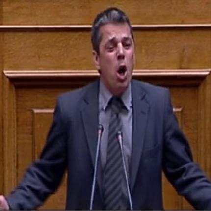 'Επεσε πολύ... κλάμα στη Βουλή! (βίντεο)