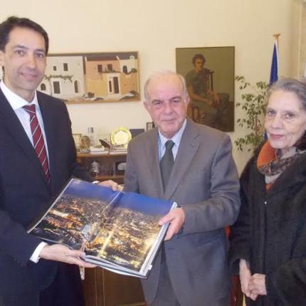 Ο Πρέσβης του Αζερμπαϊτζάν στον Λαμπρινό