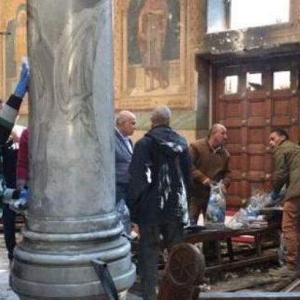 Εκρηξη Εκκλησια Αιγυπτος