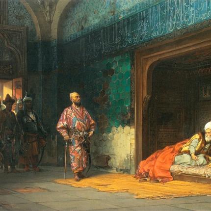 Στο οικοδομικό σύμπλεγμα Ντορούς Σαοντάτ (Dorus Saodat) της  Σαχριζάμπ