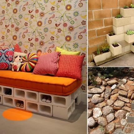 DIY: Διακοσμήστε το σπίτι σας με...τσιμεντόλιθους!