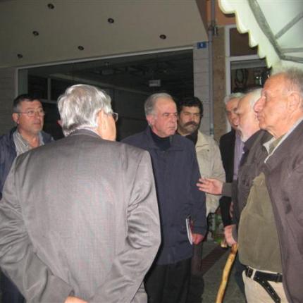 Στα Δειλινά ο υποψήφιος δήμαρχος Ηρακλείου Β. Λαμπρινός