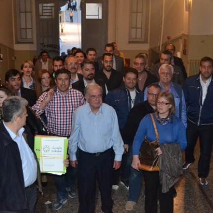 Τα ονόματα των υποψηφίων του Β.Λαμπρινού όπως κατατέθηκαν στο Πρωτοδικείο