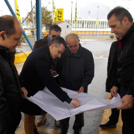 Επίσκεψη Β. Λαμπρινού στις εγκαταστάσεις της ΔΕΠΑΝΑΛ Α.Ε.