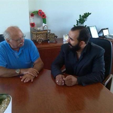 Επίσκεψη Δαμαβολίτη στον διοικητή της 7ης ΥΠΕ Κρήτης